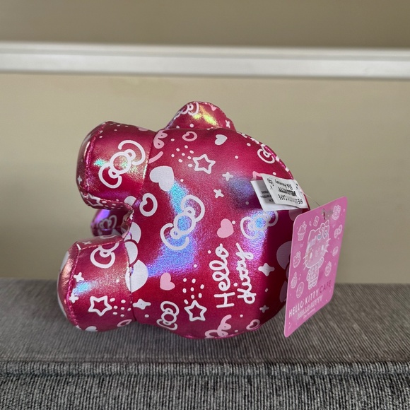 Hello Kitty Cafe 50th Anniversary Limited Edition Pink Plush NWT Sealed - Picture 5 of 7